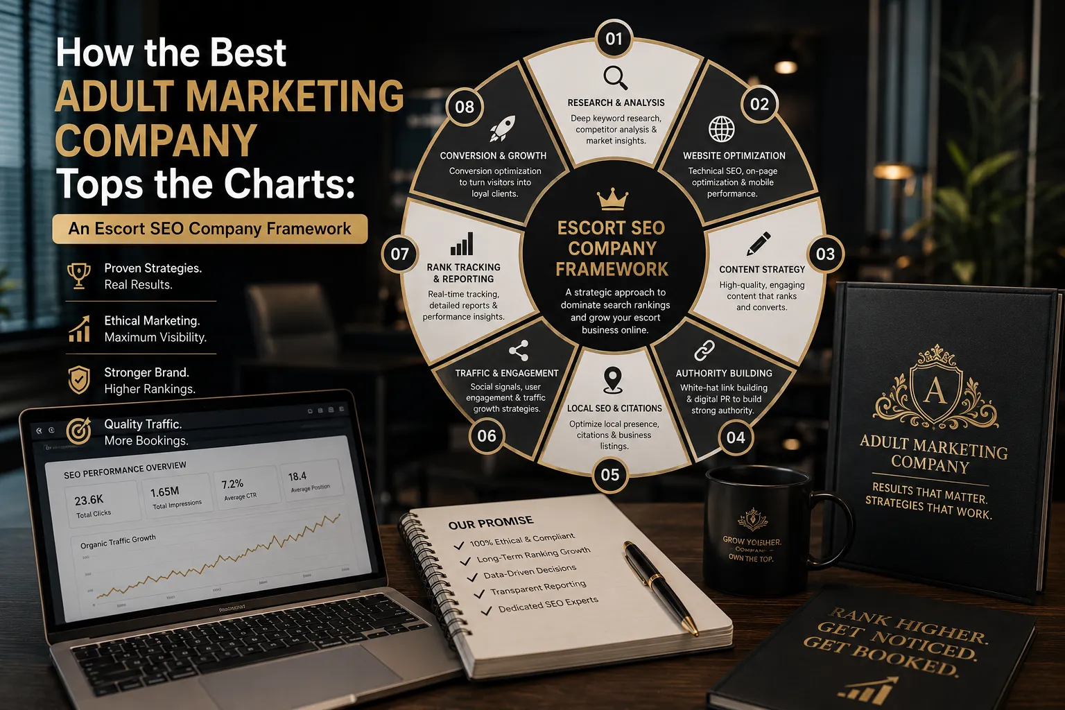 How the Best Adult Marketing Company Tops the Charts: An Escort SEO Company Framework