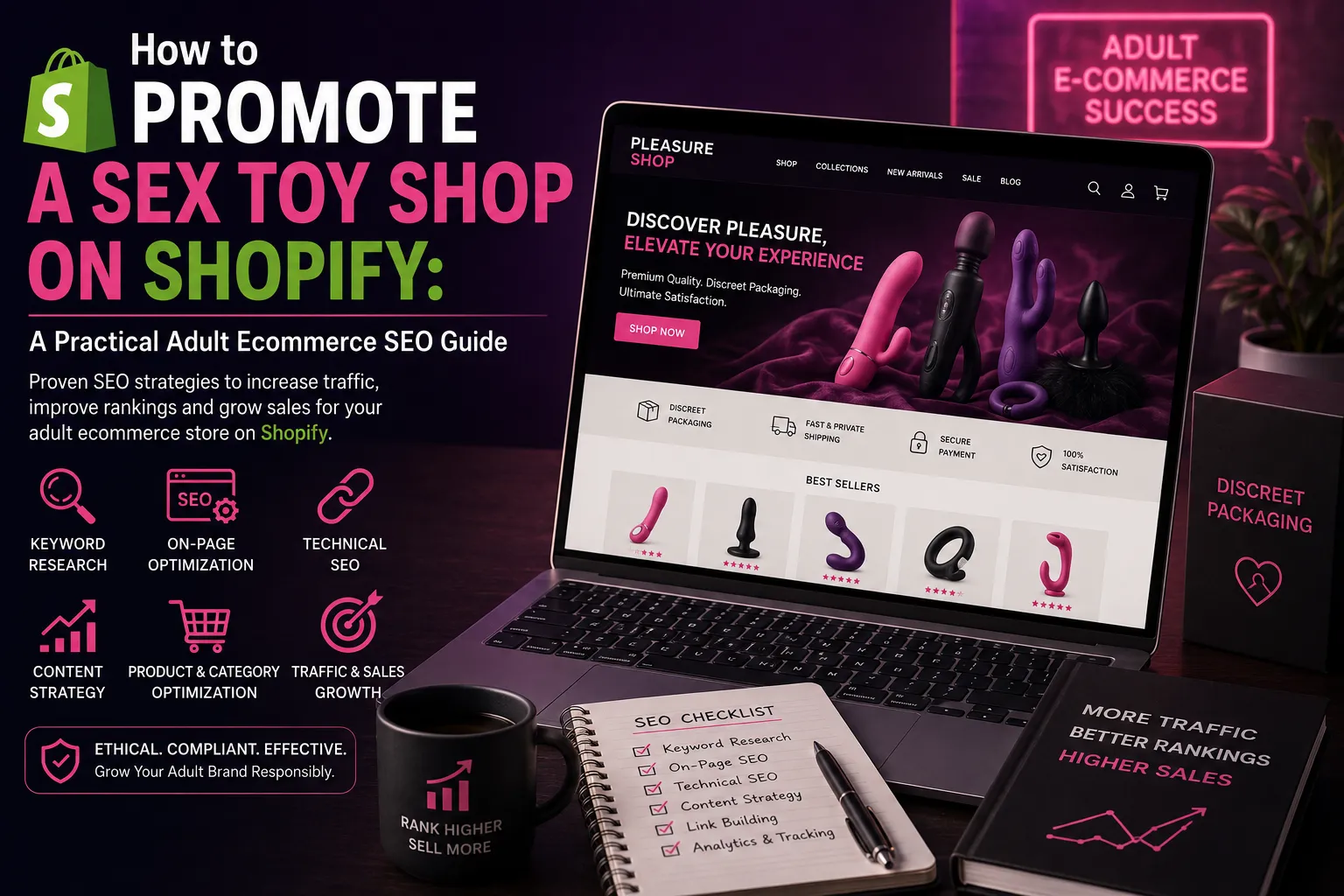 How to Promote a Sex Toy Shop on Shopify: A Practical Adult Ecommerce SEO Guide